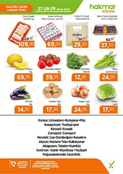 27-29 Nisan 2024 Sakarya Bölge 16 Mağaza Kampanya Kataloğu